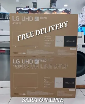 Photo - Lg 43" Uhd Smart Tv Android ◈Webos Tv◈ New 2025 Free Delivery