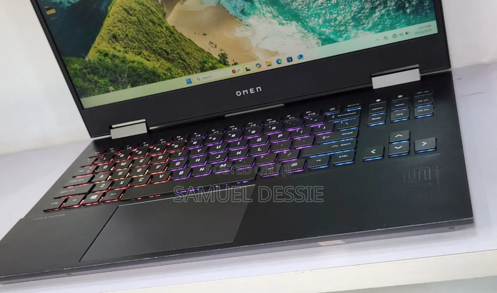 New Laptop HP Omen 15 16GB AMD Ryzen 7 SSD 512GB