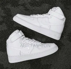 Photo - White Nike Boots Original