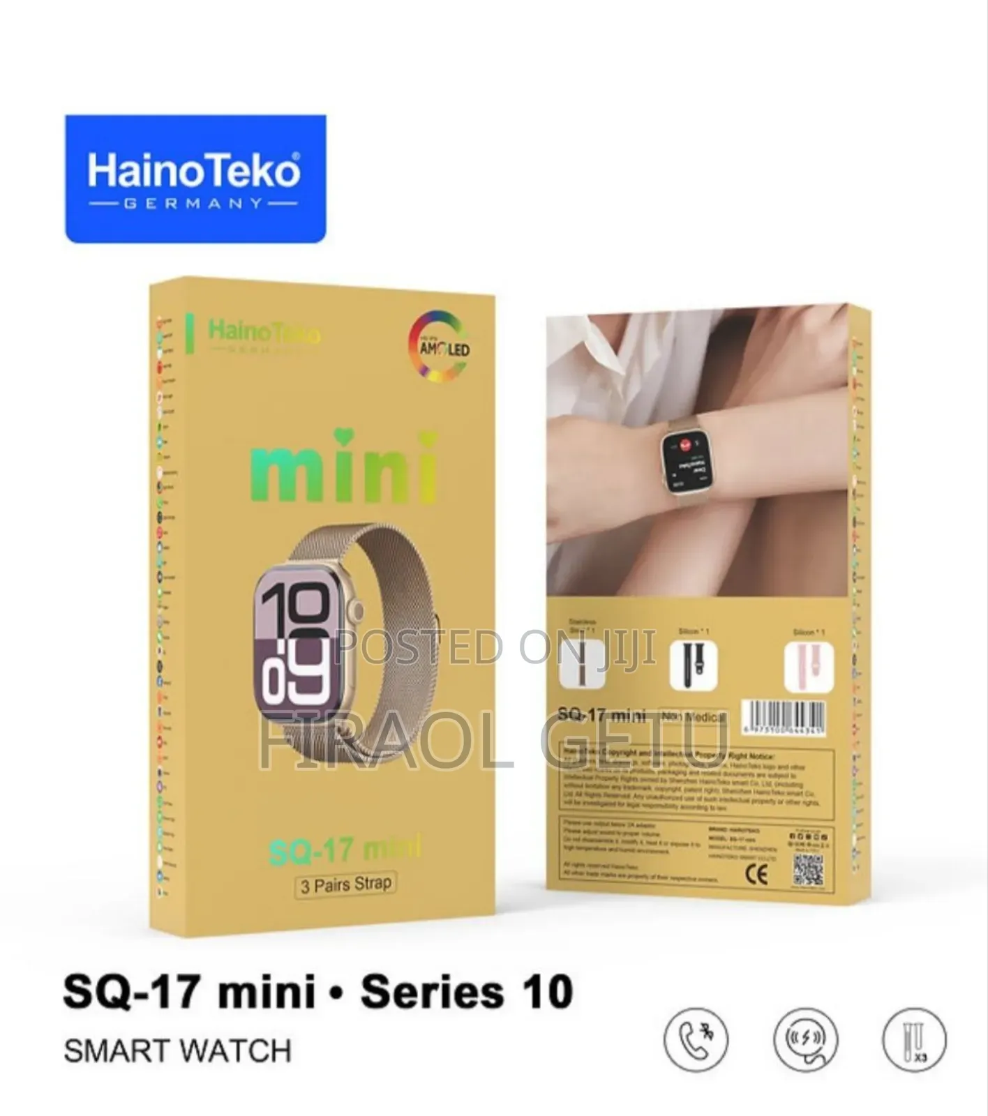 Sq-17 Min . Series 10 Smart Watch