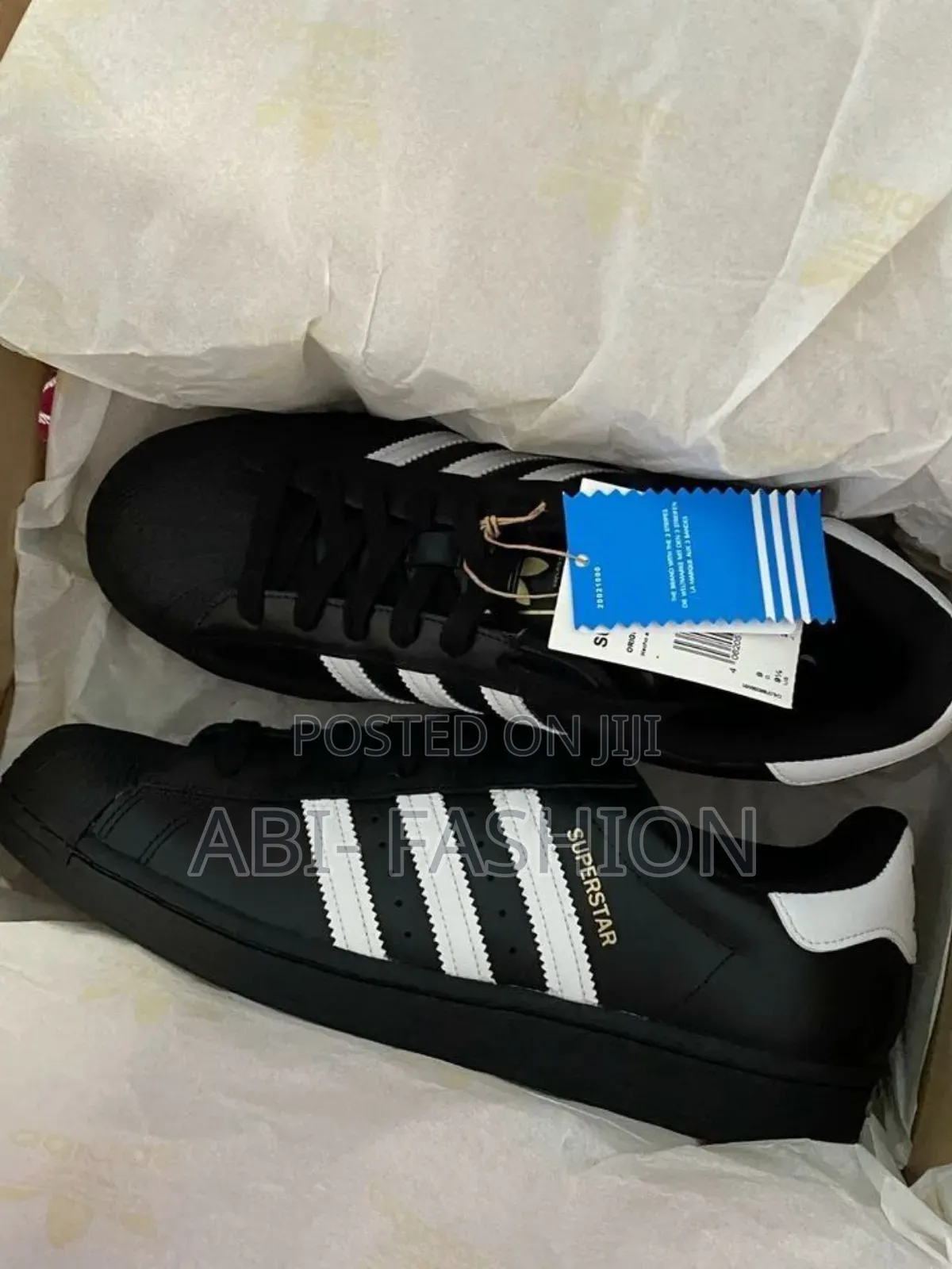 Adidas Black and White Stripe Original