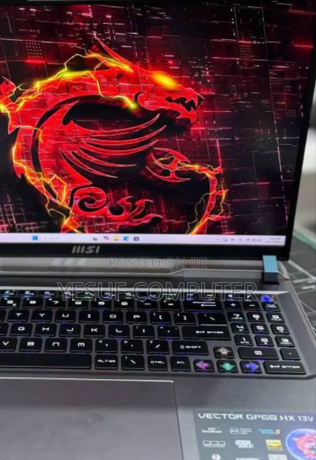 New Laptop MSI Vector GP68 HX 13V 16GB Intel Core I9 SSD 1T