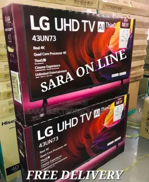 ➢Lg 43" Smart Tv ☆New Model ☆10 Years Warranty ☆Free Delivery☆ 57,500