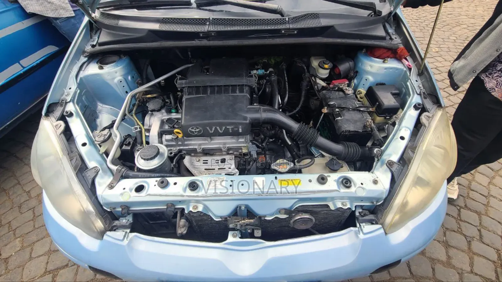 Toyota Vitz 2003 Blue