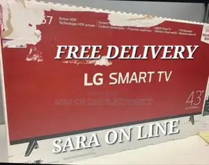 ◆Lg 43" Smart Tv New 2019 5 Years Warranty •Free Delivery•