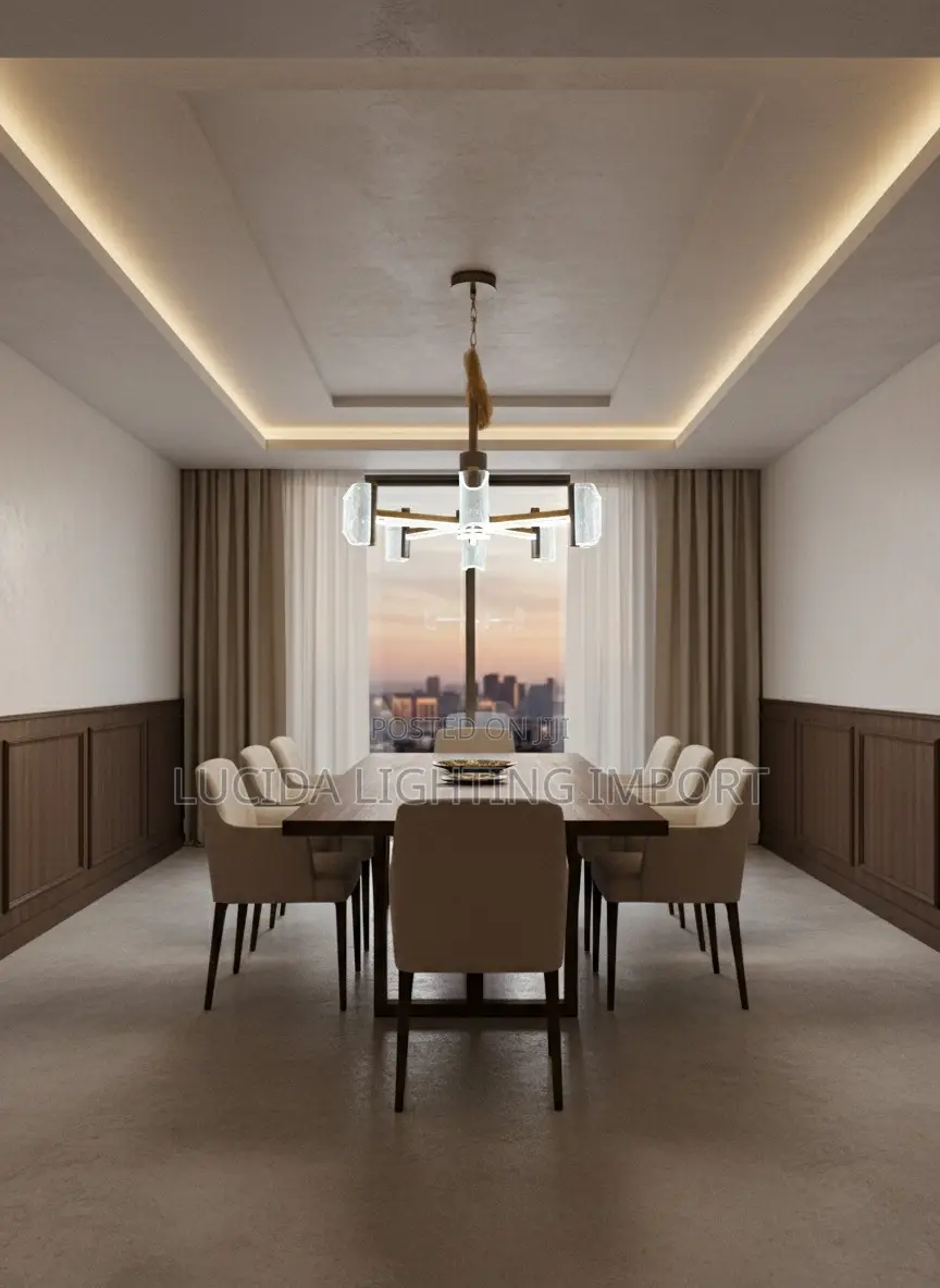 ዘመናዊ የኮርኒስ መብራት