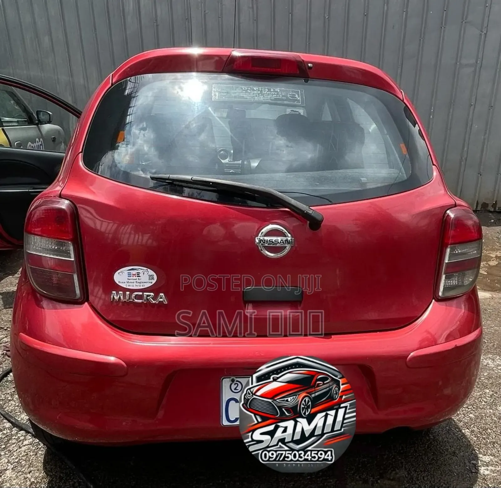 Nissan Micra 2014 Red
