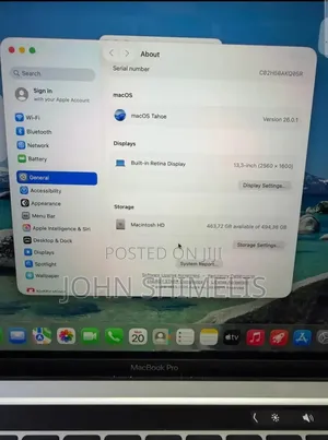 New Laptop Apple MacBook Pro M1 16GB Apple M1 Pro SSD 512GB