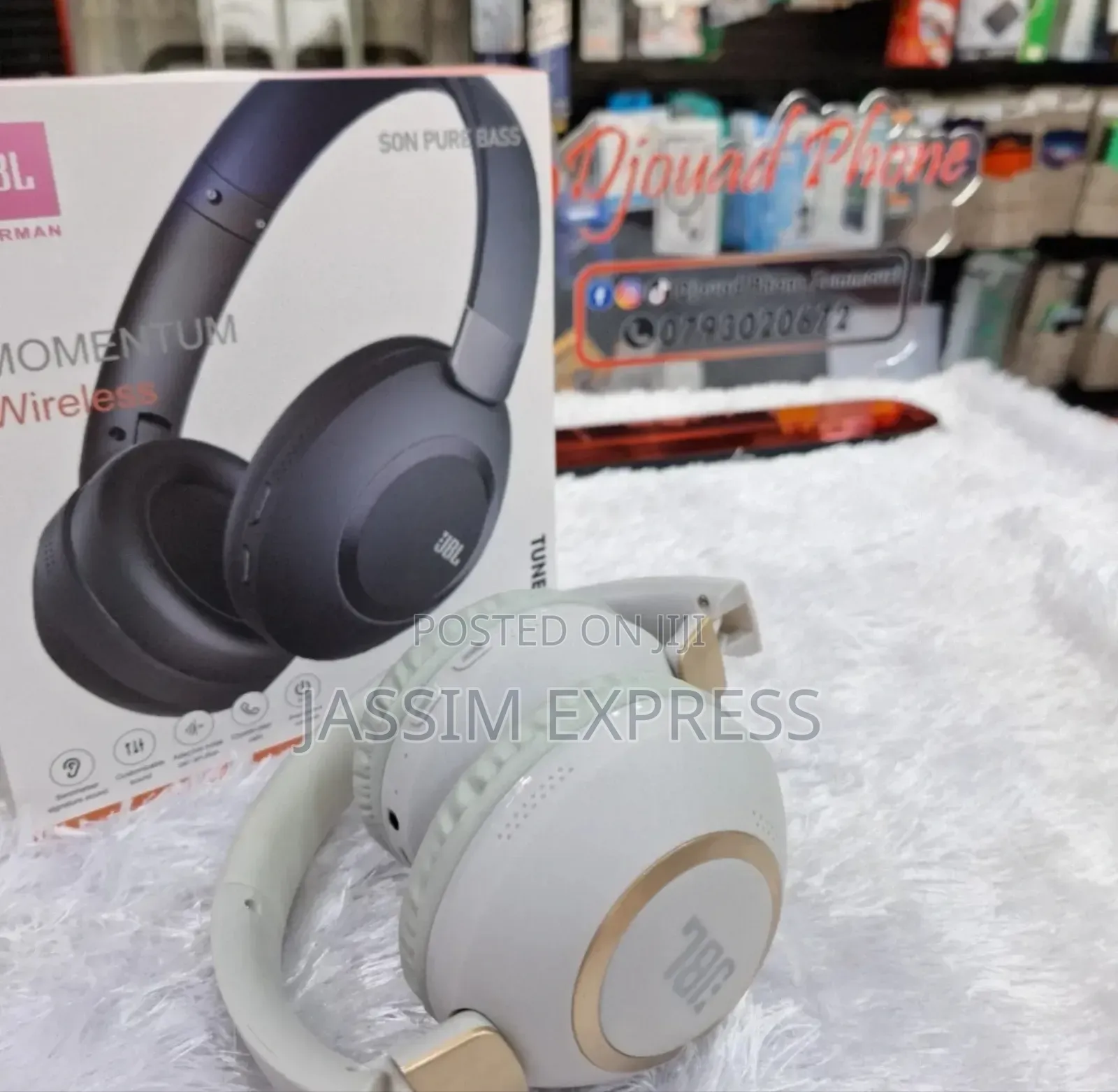 JBL Deep Crystal Clear Voice Headphones 