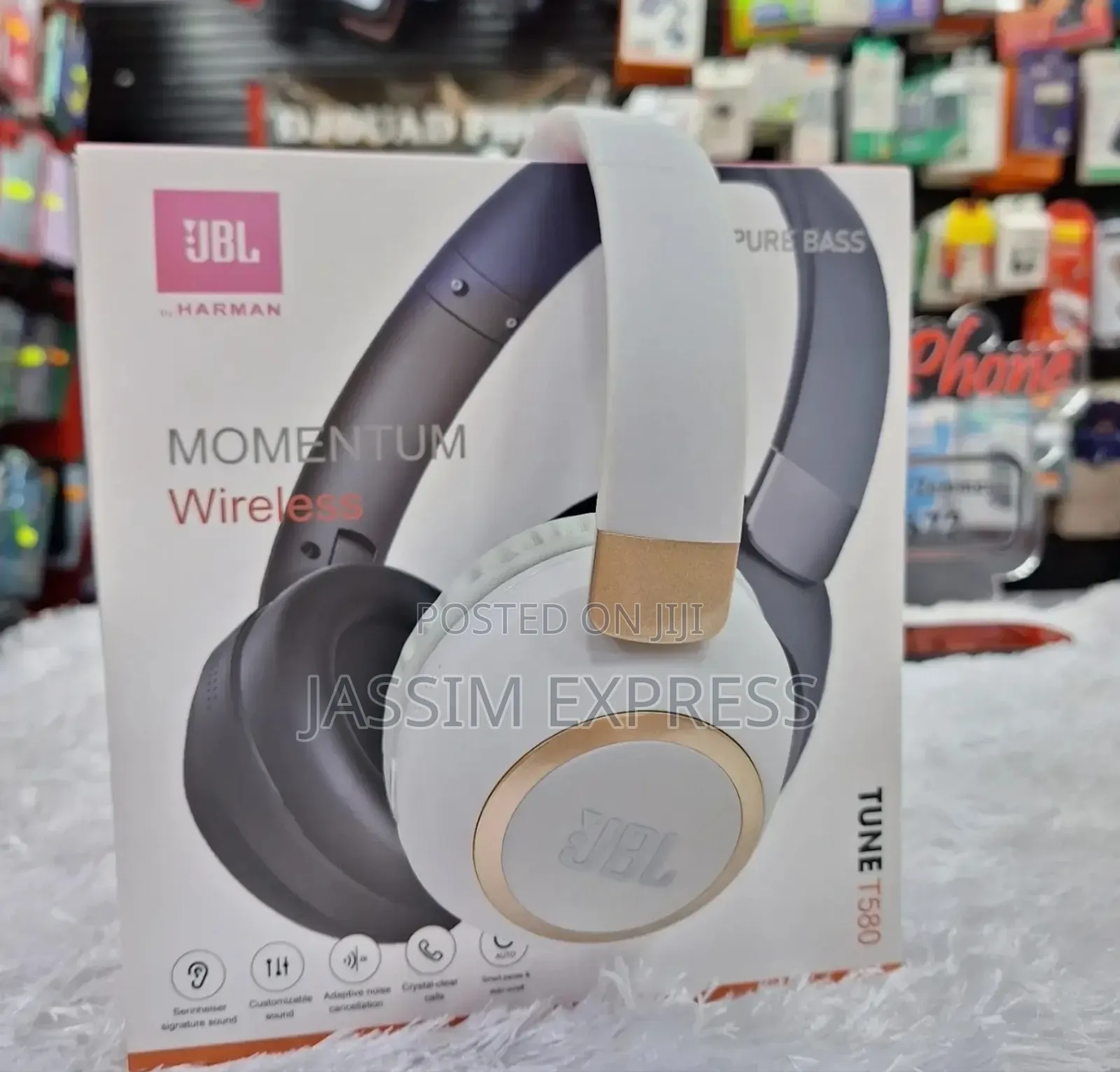 JBL Deep Crystal Clear Voice Headphones 