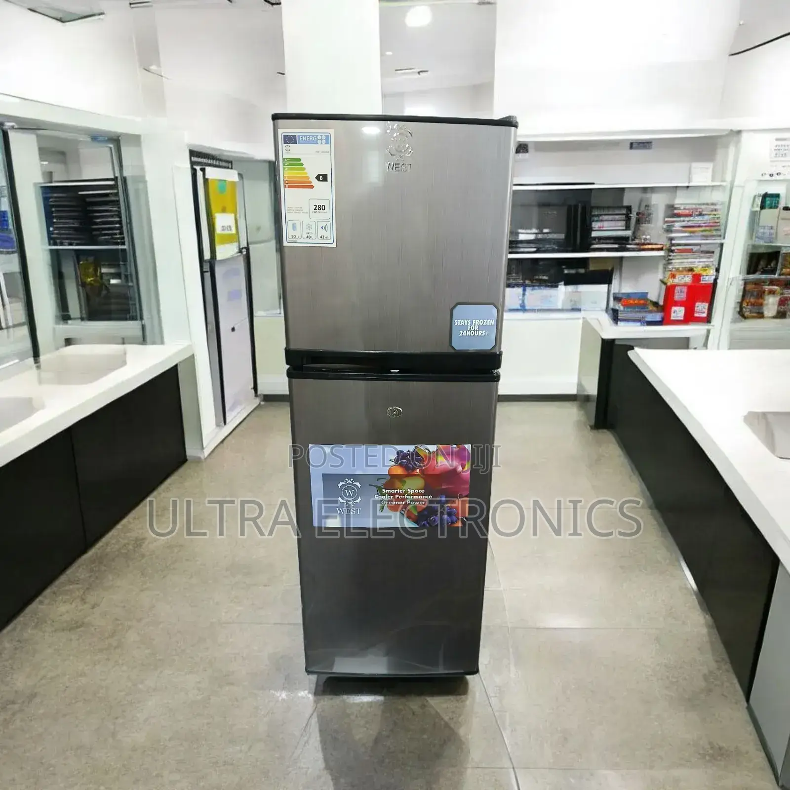 West Refrigerator Wild Voltages 270l