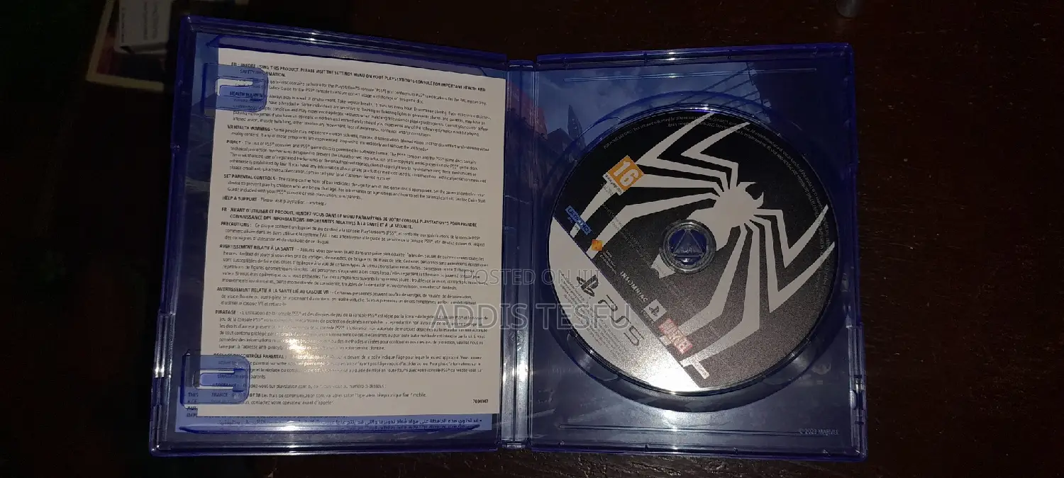 Spider-Man 2 Ps5 Disc (Barely Used)