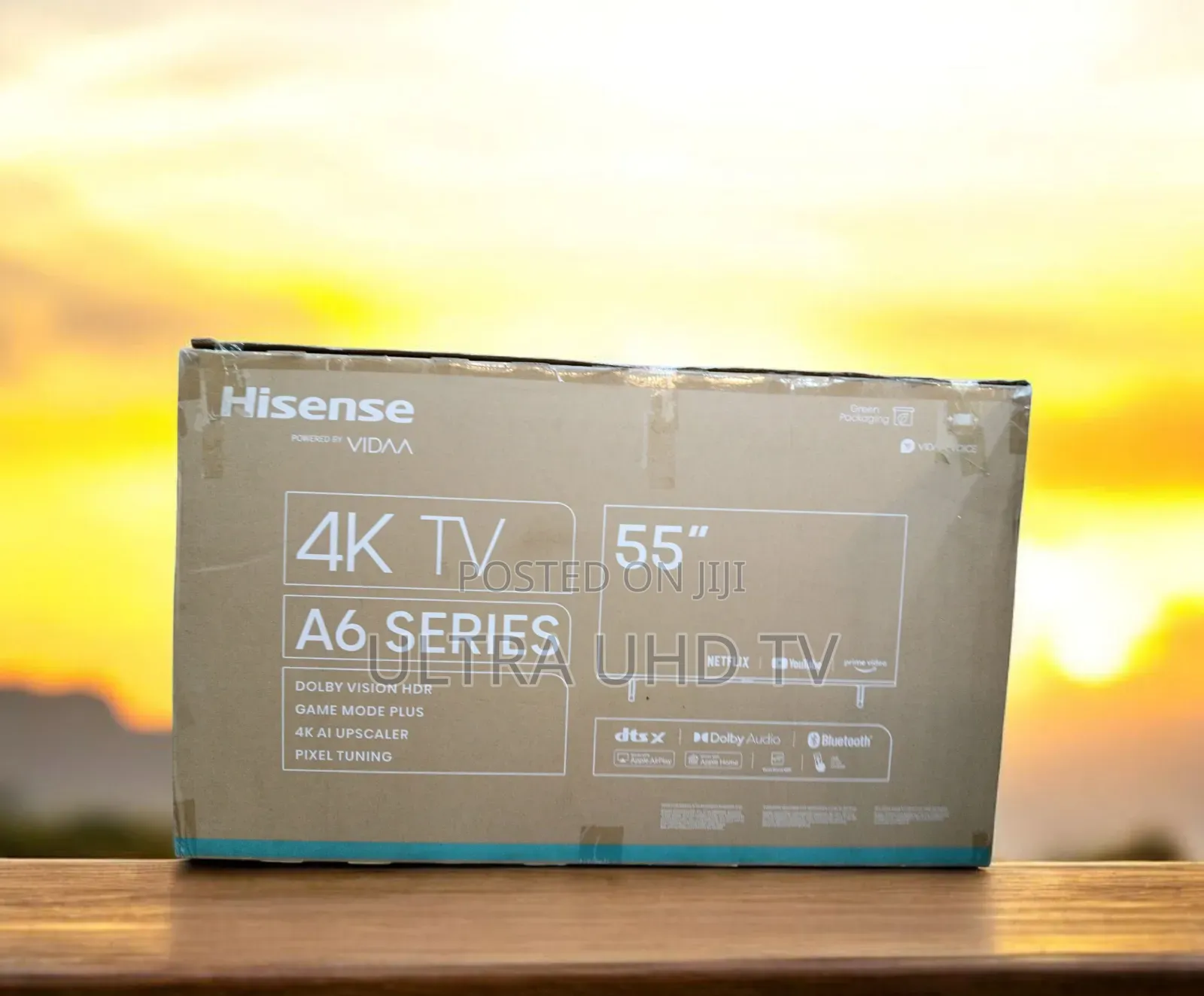 Hisense 55 Inch A6 Uhd Tv Features  Ai Up Scaling