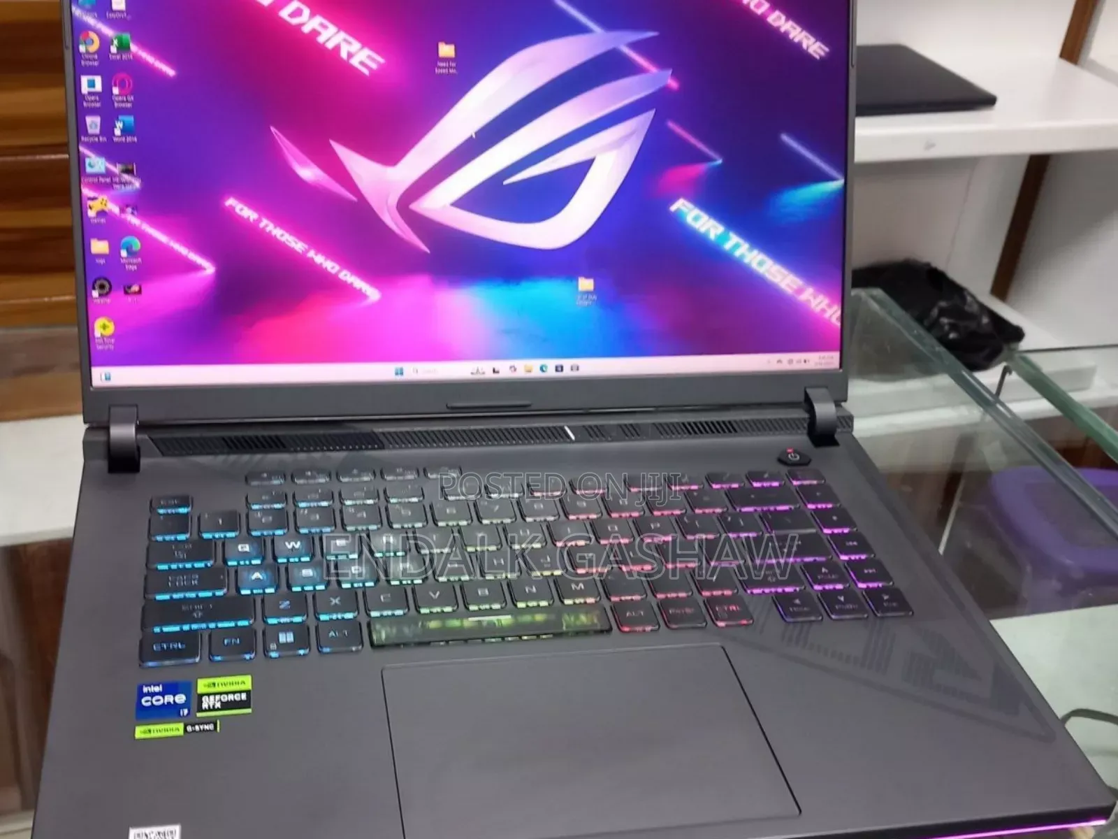 New Laptop Asus ROG Strix G15 16GB Intel Core I7 SSD 1T