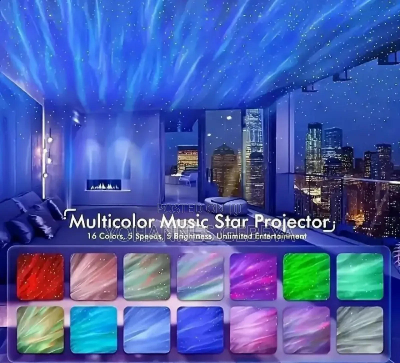 Sign Led Galaxy Projector Light