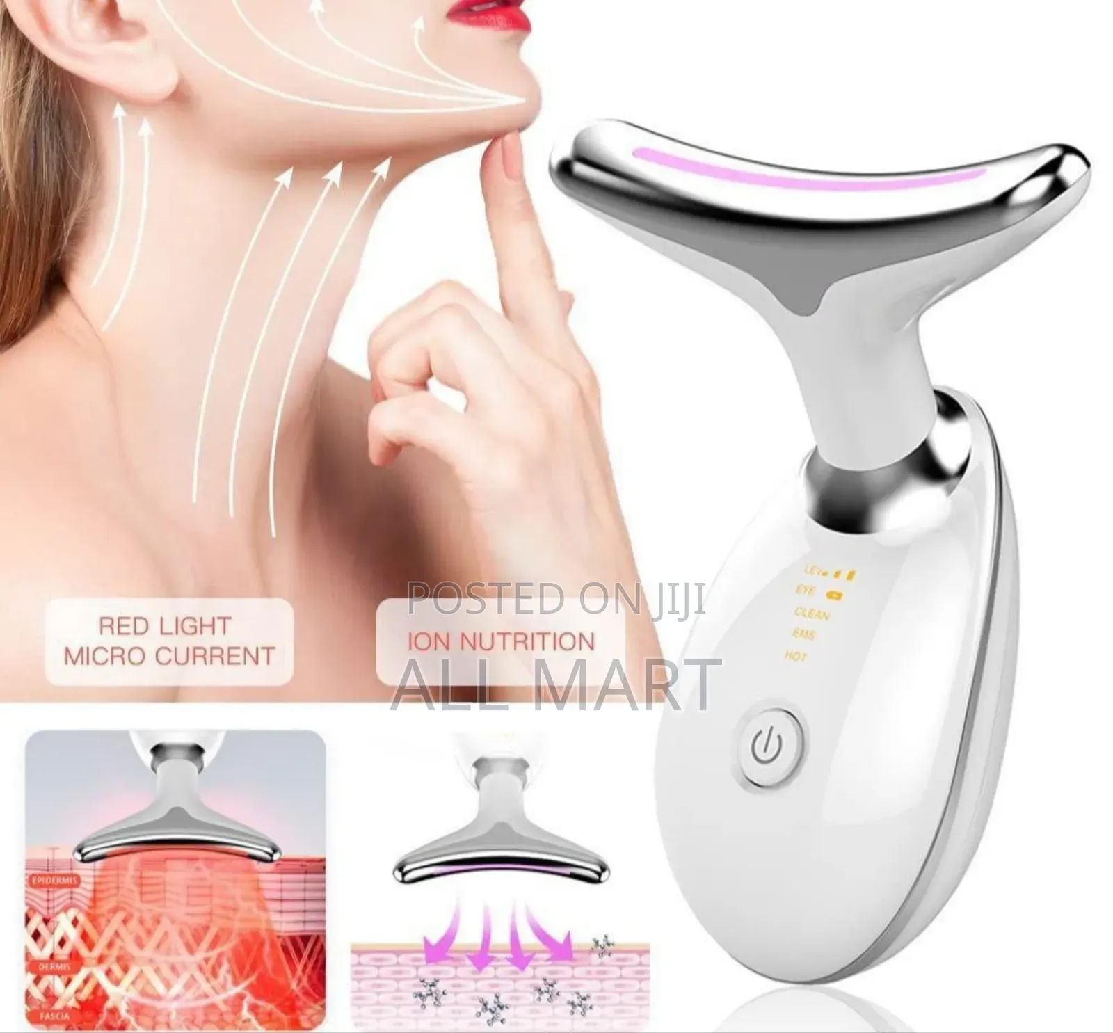 Multifunctional Neck and Face Massager
