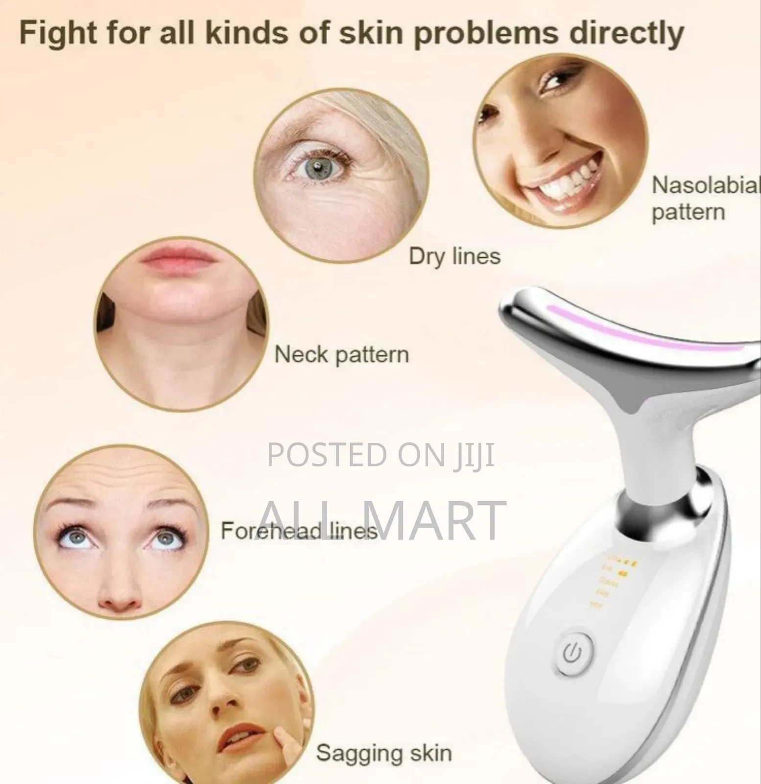 Multifunctional Neck and Face Massager