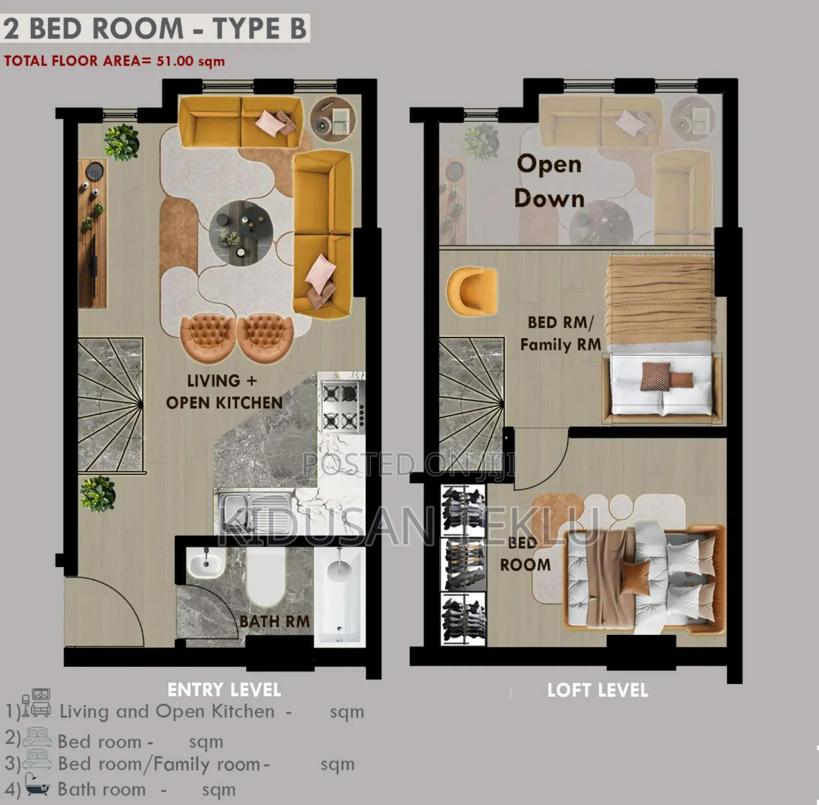 1bdrm Apartment in Metro Homes, Bole for sale