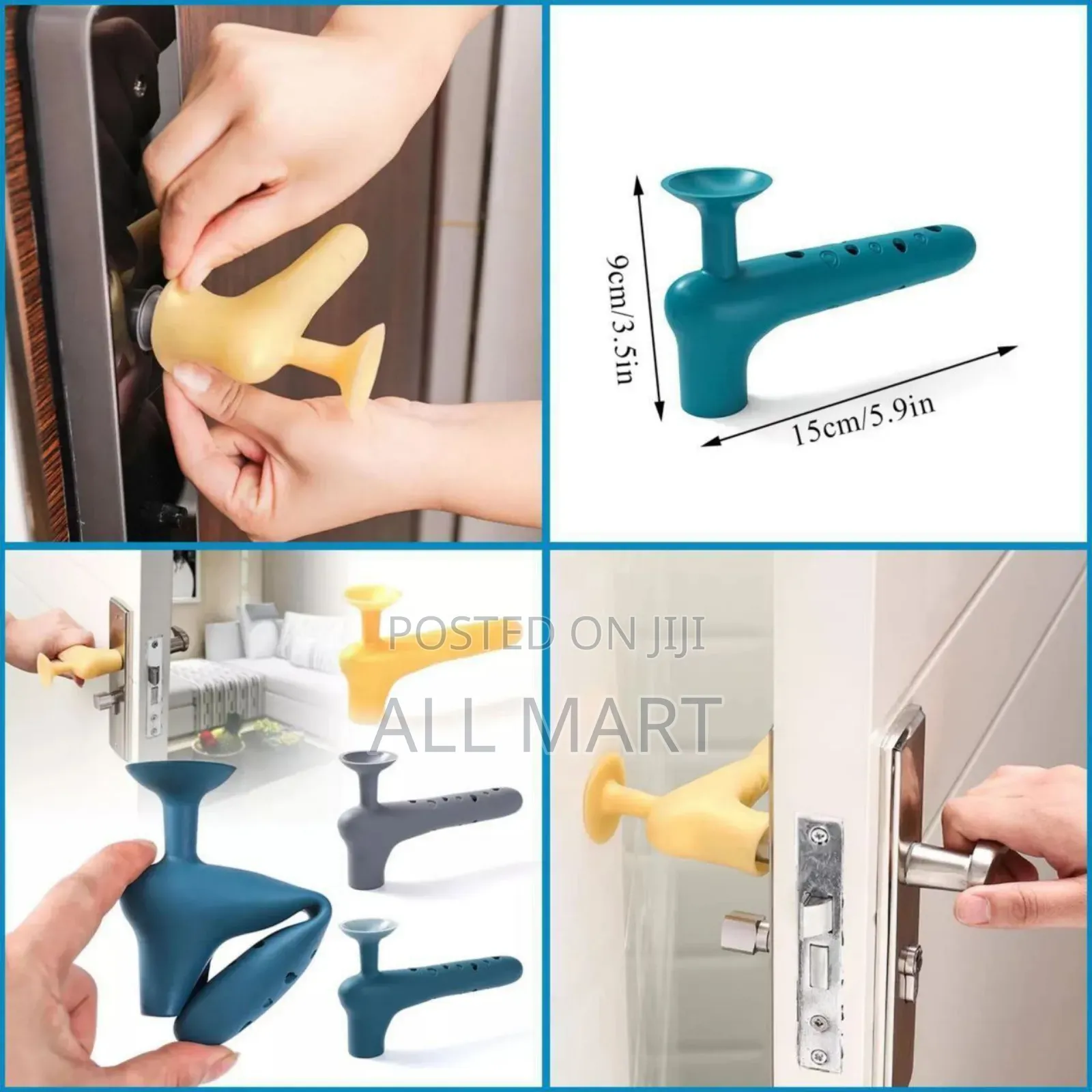 Silcone Door Knob Cover Suction Cup