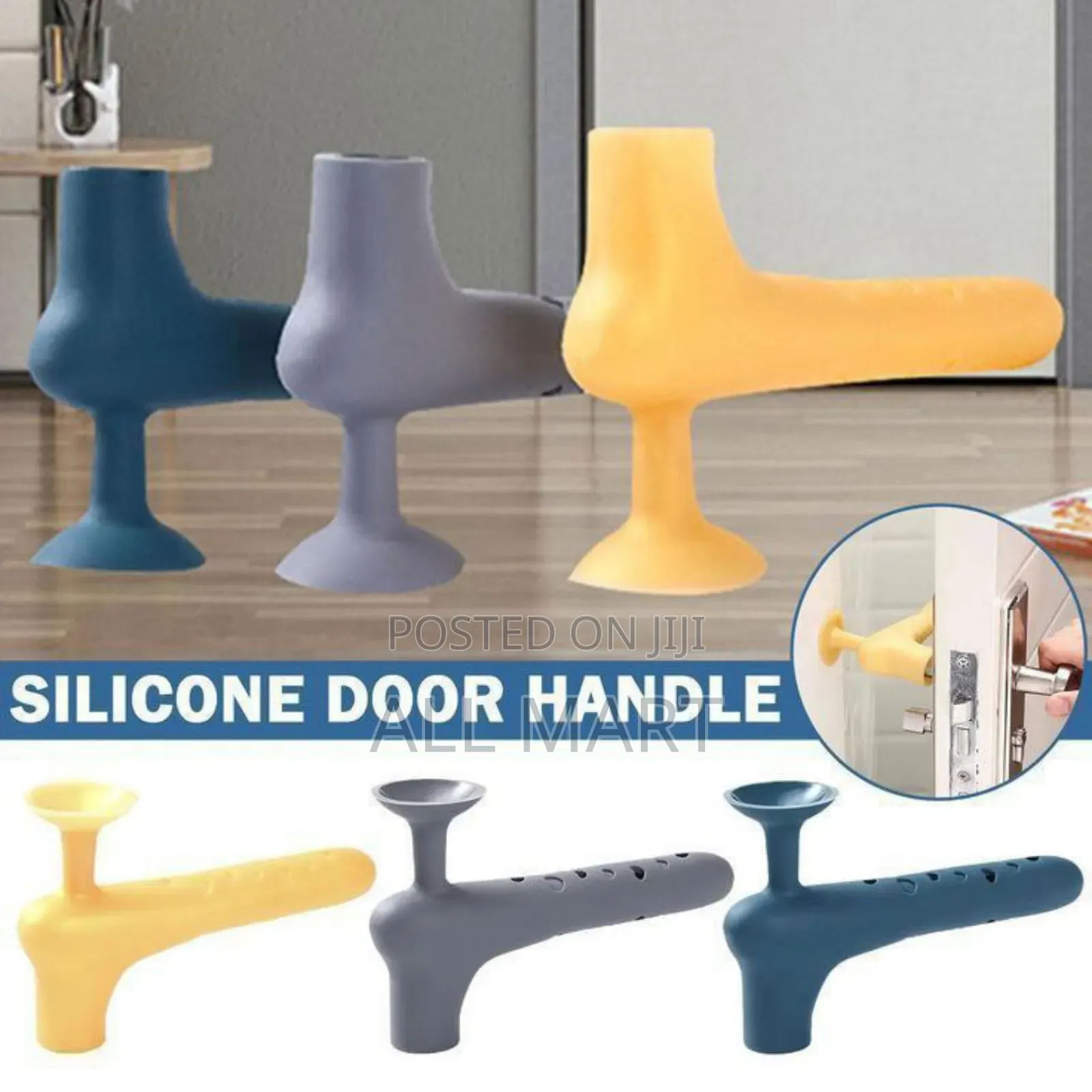 Silcone Door Knob Cover Suction Cup