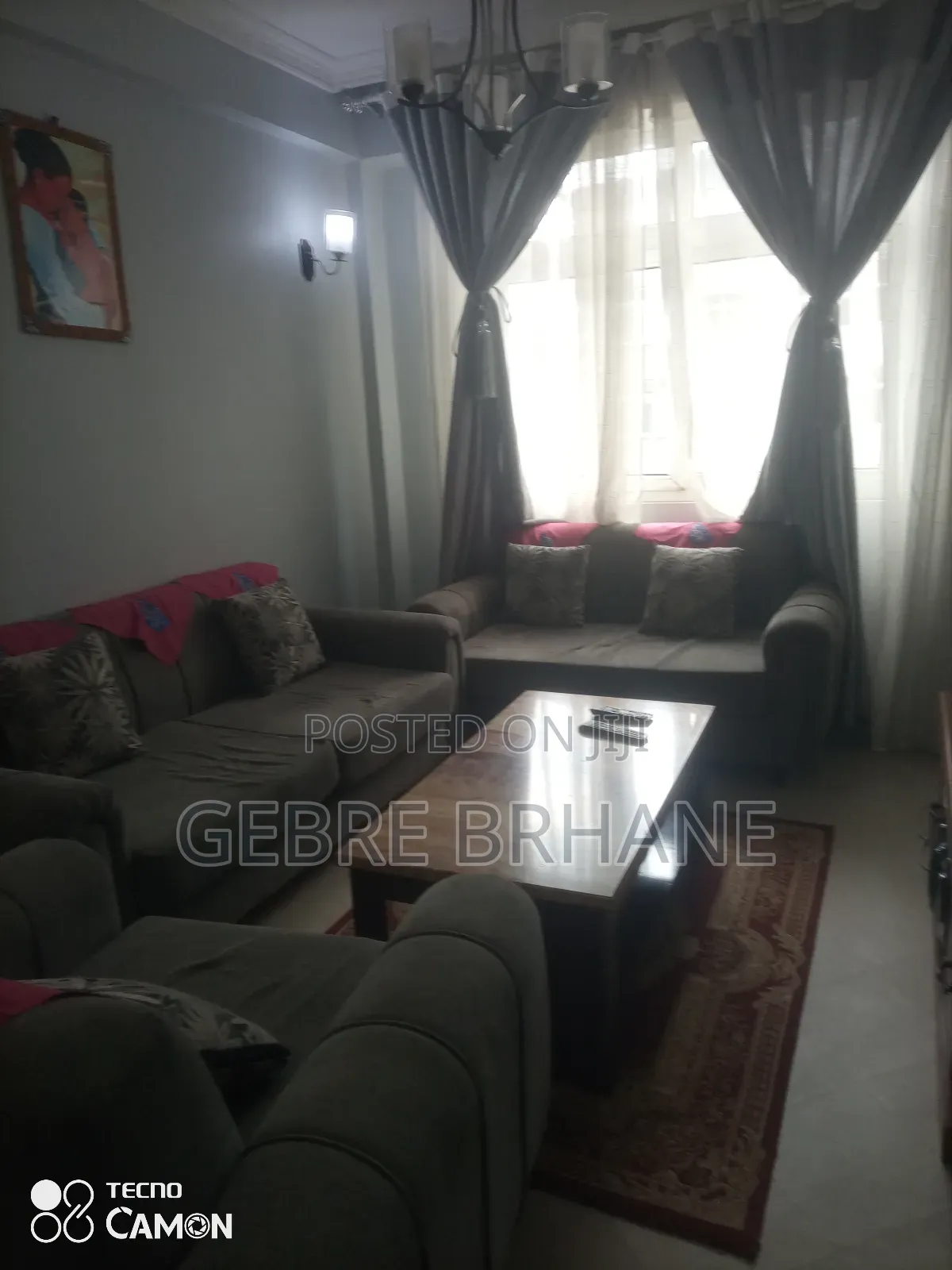 Furnished 1bdrm Apartment in Apartment, Yeka for rent