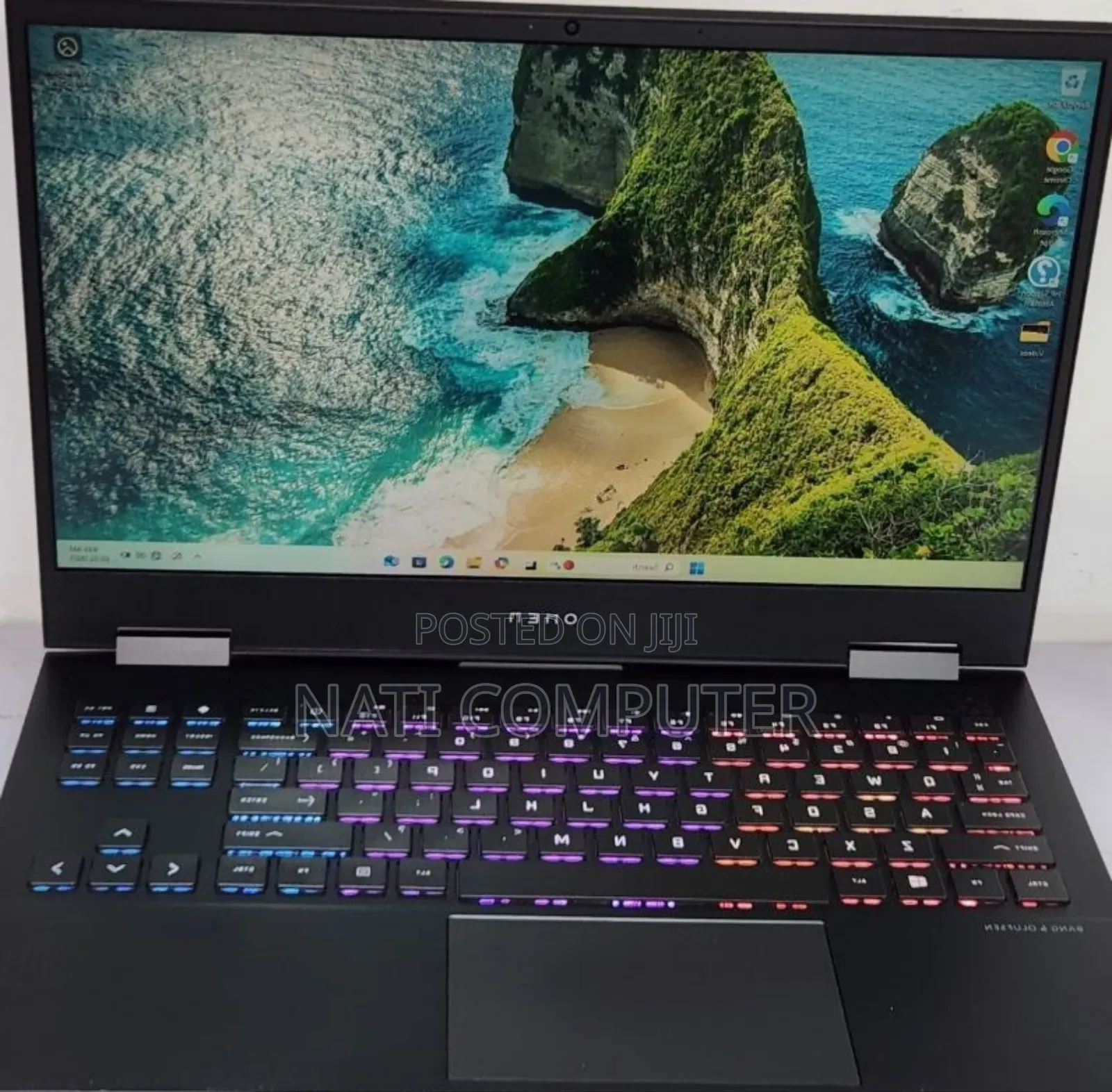 New Laptop HP Omen 15 16GB AMD Ryzen 7 SSD 512GB