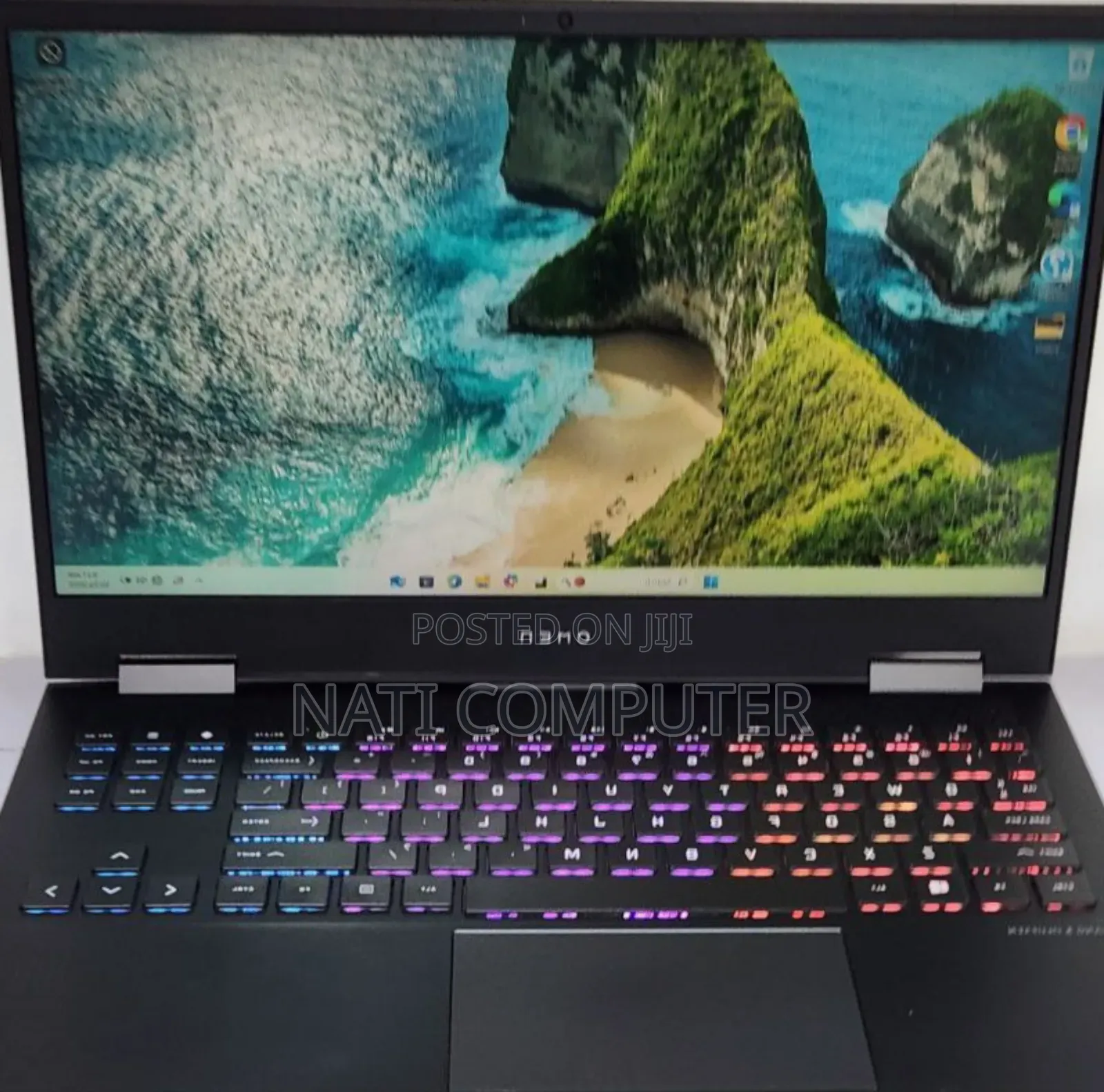 New Laptop HP Omen 15 16GB AMD Ryzen 7 SSD 512GB