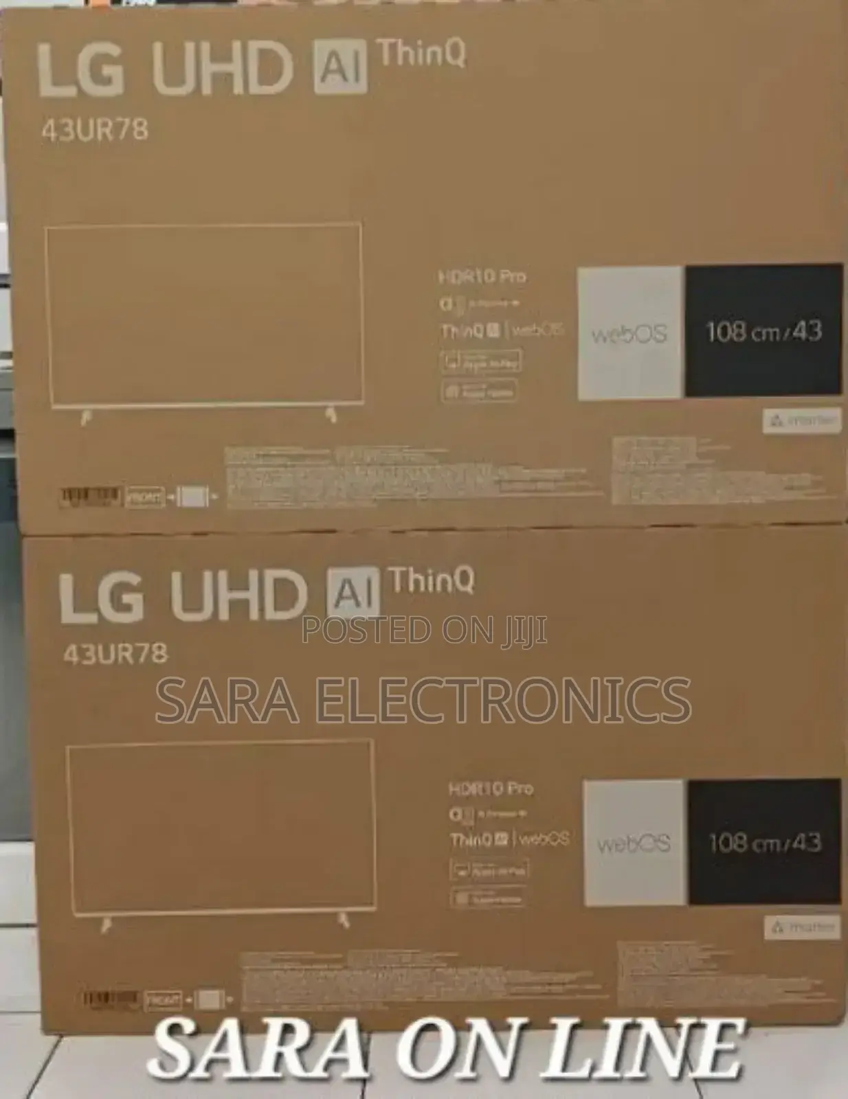 ♧Lg 43" Uhd Smart Tv♧ New 2025 ♧Free Delivery♧