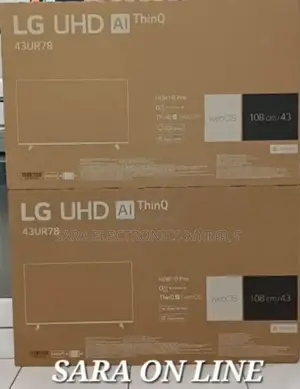 ♧Lg 43" Uhd Smart Tv♧ New 2025 ♧Free Delivery♧