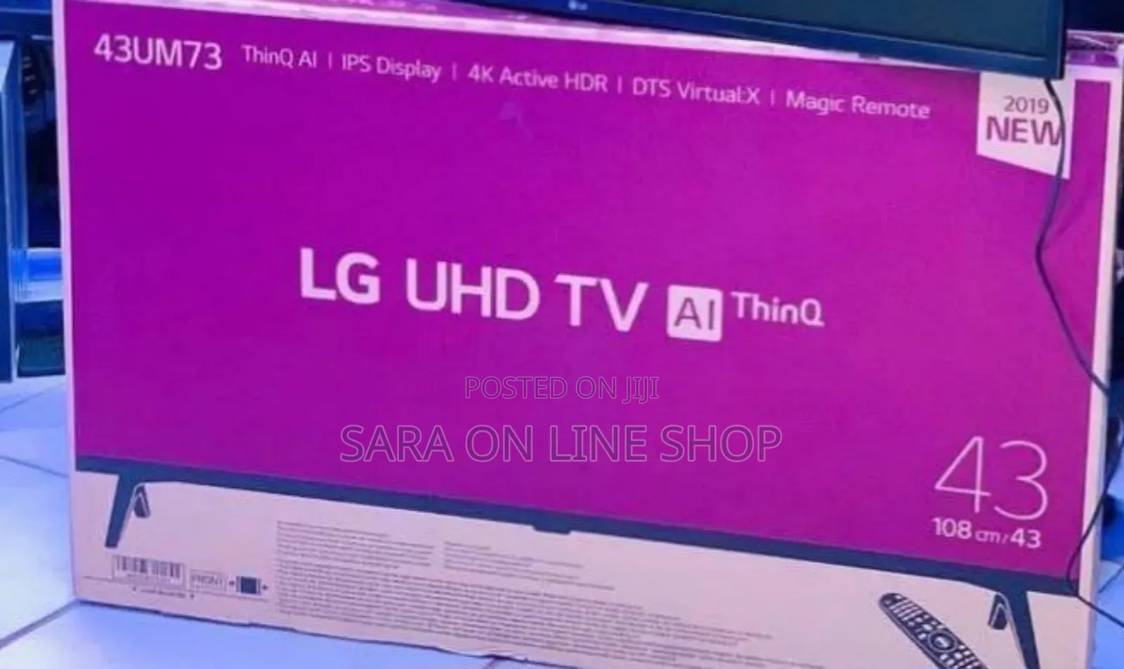 《▪︎Lg 43" New 2019 ♤Free Delivery♤ 10rear Real Warranty ♤