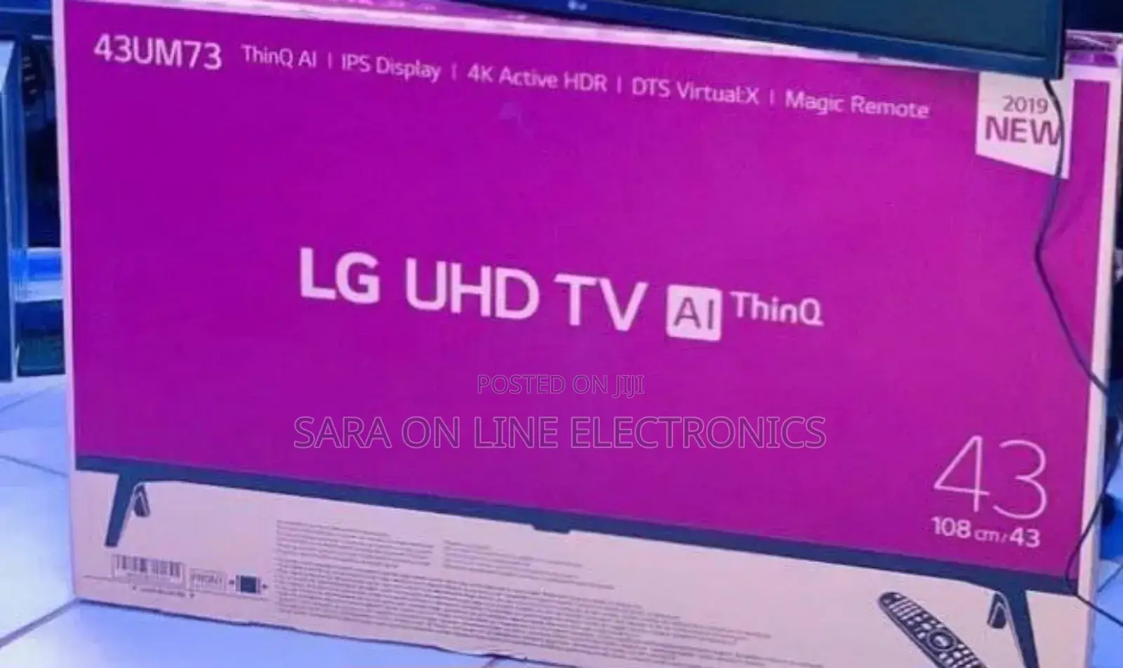 《▪︎Lg 43" New 2019 ♤Free Delivery♤ 10rear Real Warranty ♤