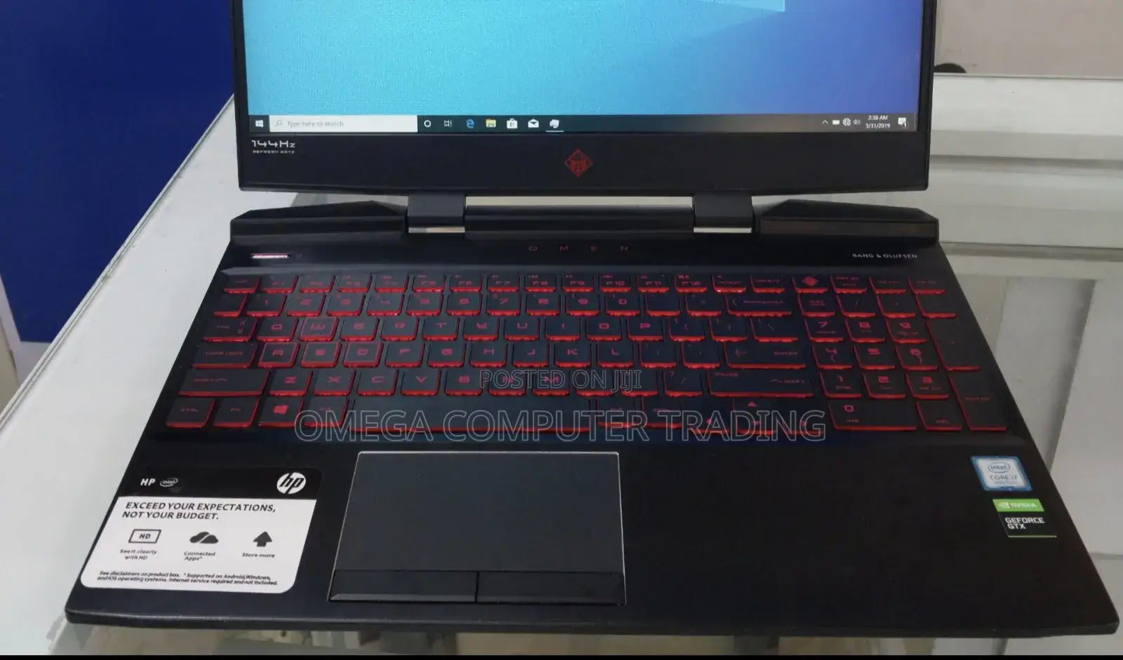 New Laptop HP Omen X 32GB Intel Core i7 SSD 512GB
