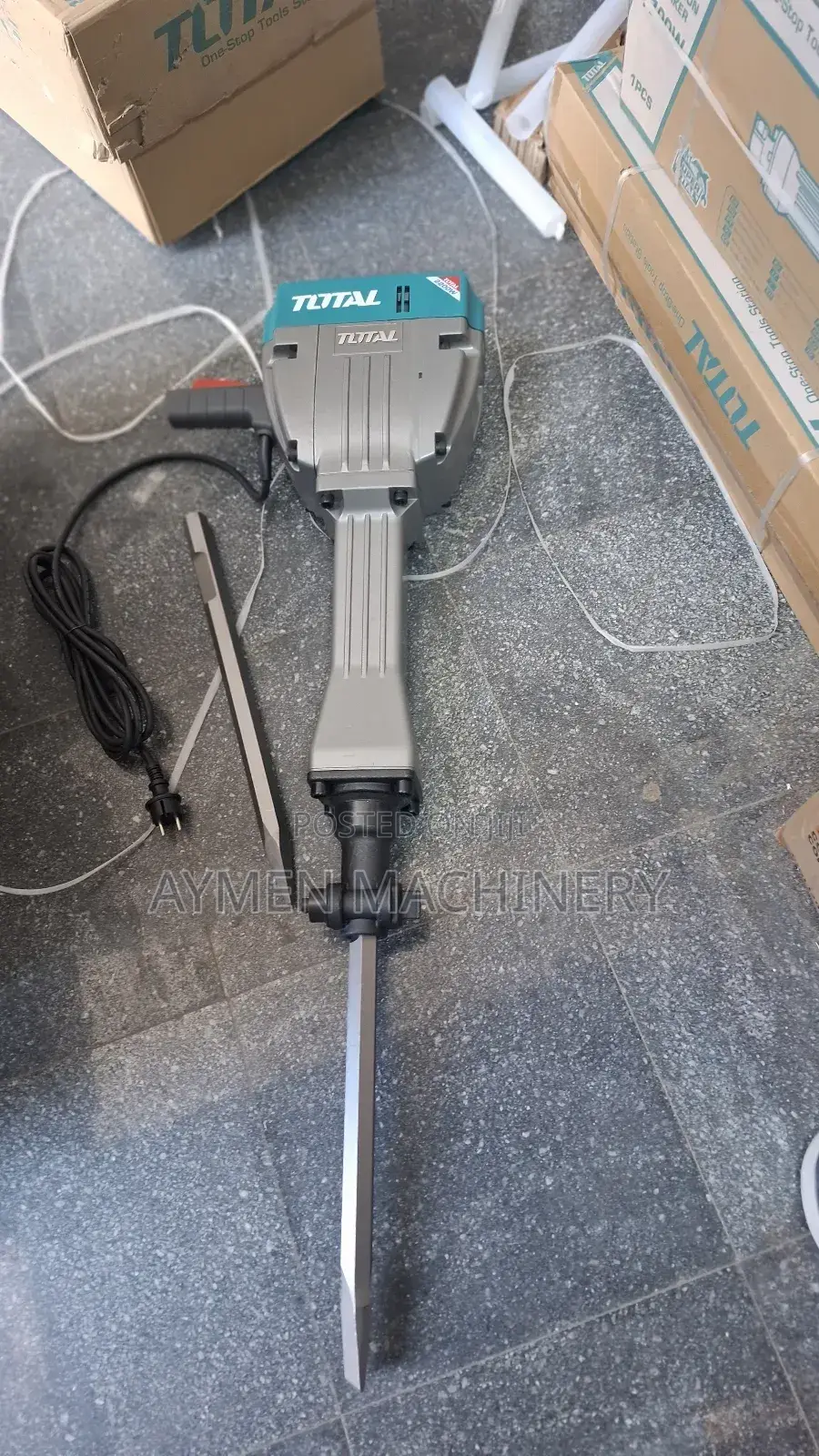 Total Jackhammer Demolition Breaker 2200w ጃክ ሀመር