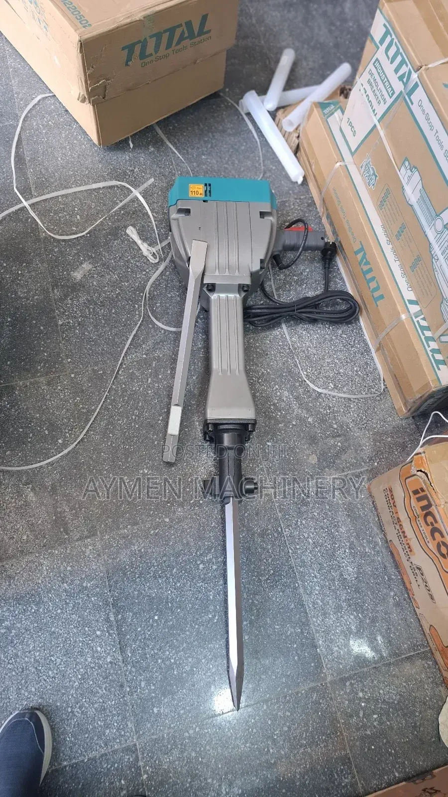 Total Jackhammer Demolition Breaker 2200w ጃክ ሀመር