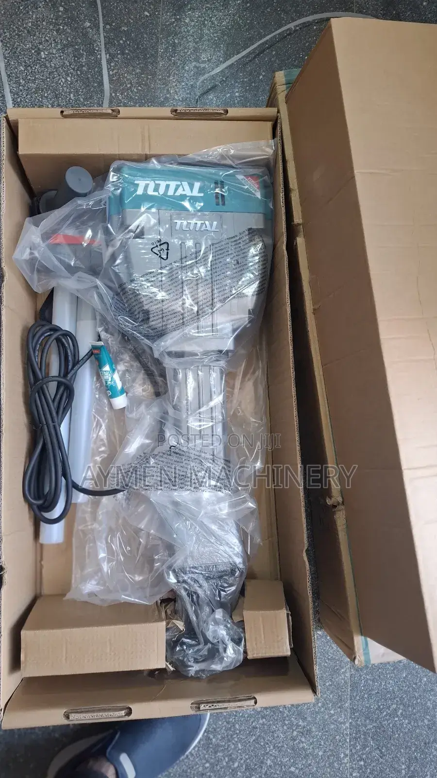 Total Jackhammer Demolition Breaker 2200w ጃክ ሀመር