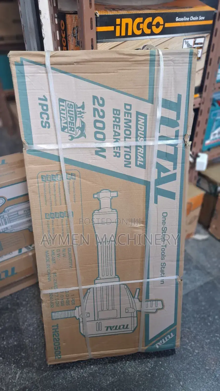 Total Jackhammer Demolition Breaker 2200w ጃክ ሀመር