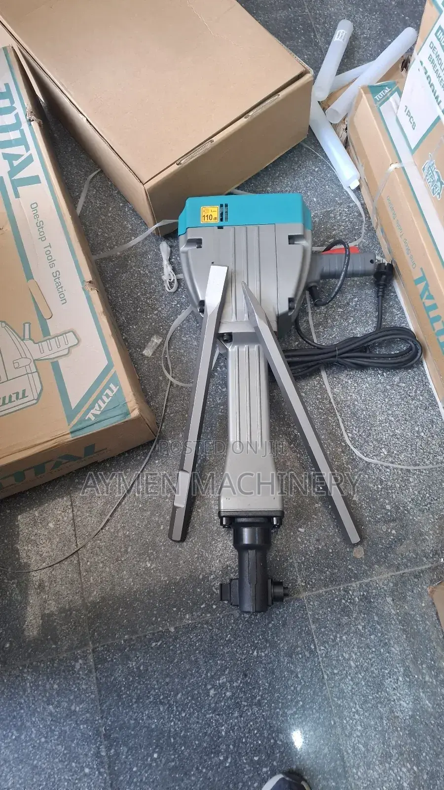 Total Jackhammer Demolition Breaker 2200w ጃክ ሀመር