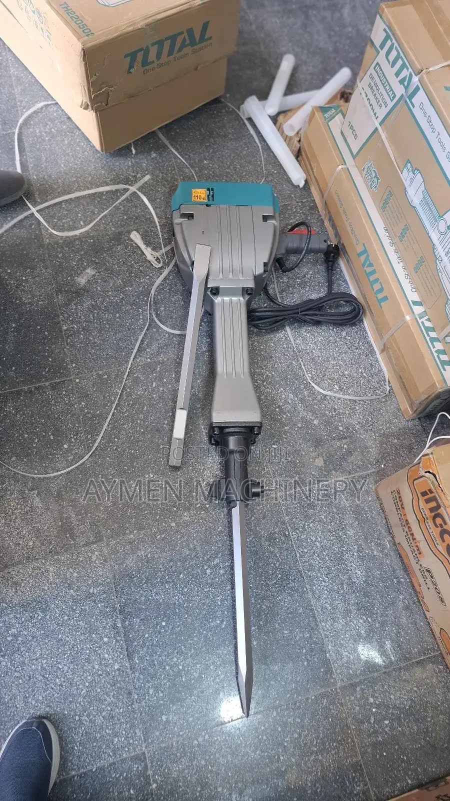 Total Jackhammer Demolition Breaker 2200w ጃክ ሀመር