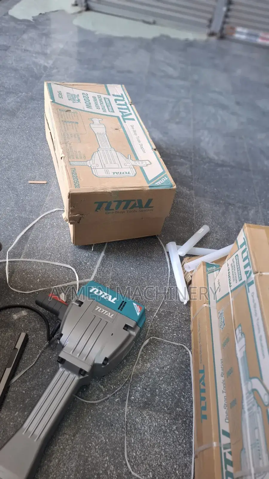 Total Jackhammer Demolition Breaker 2200w ጃክ ሀመር