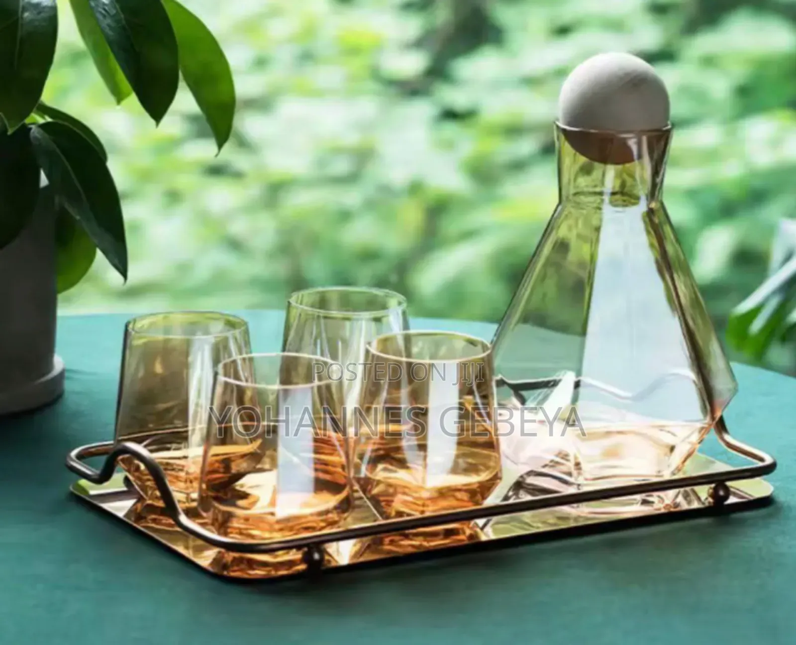 Nordic Geometric Crystal Glasswares