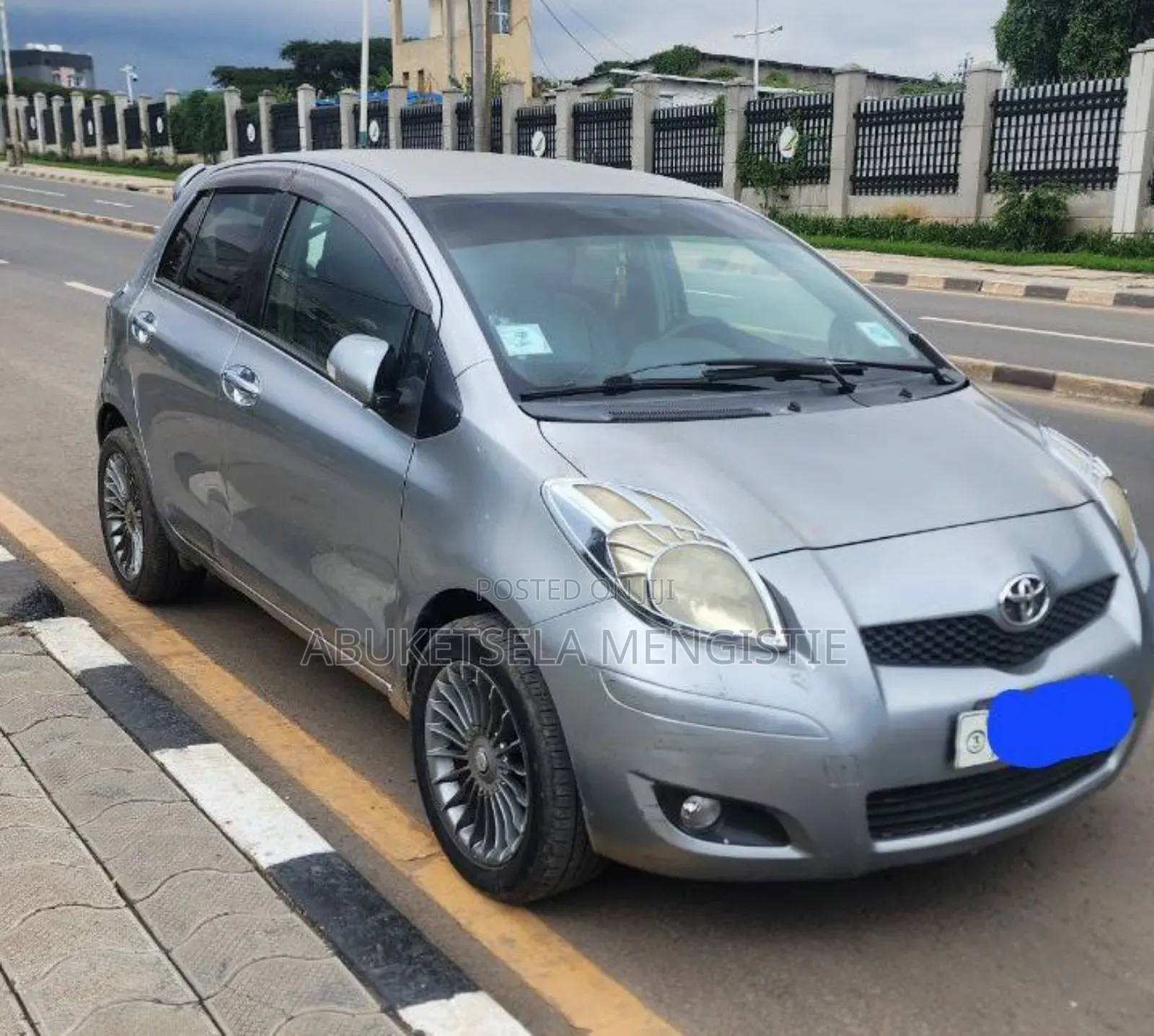 Toyota Yaris 1.0 VVT-i 2008 Gray