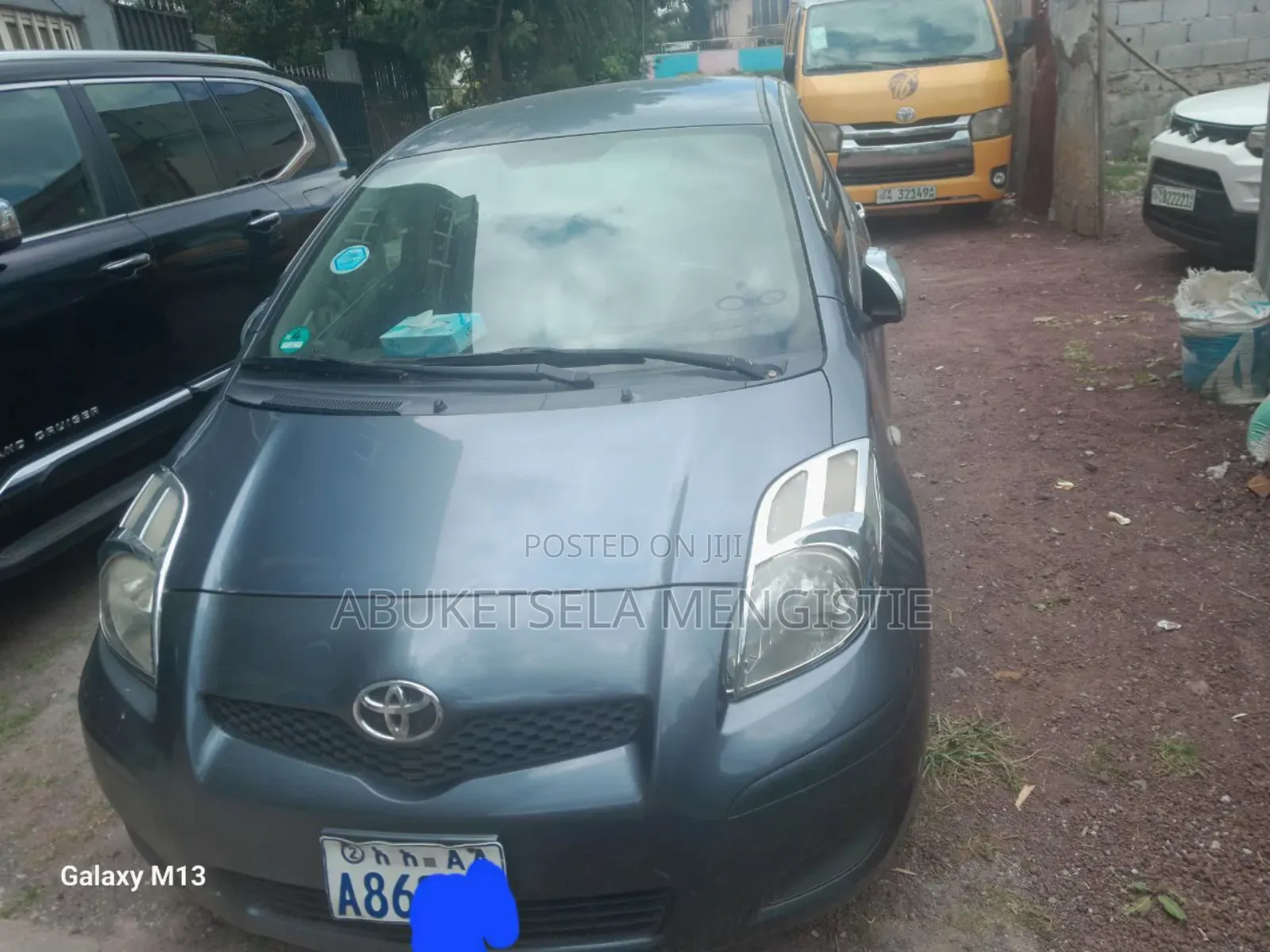 Toyota Yaris 1.0 VVT-i 2008 Gray