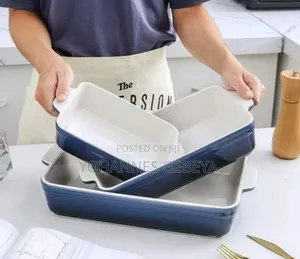 Photo - Porcelain Ceramic Baking Tray
