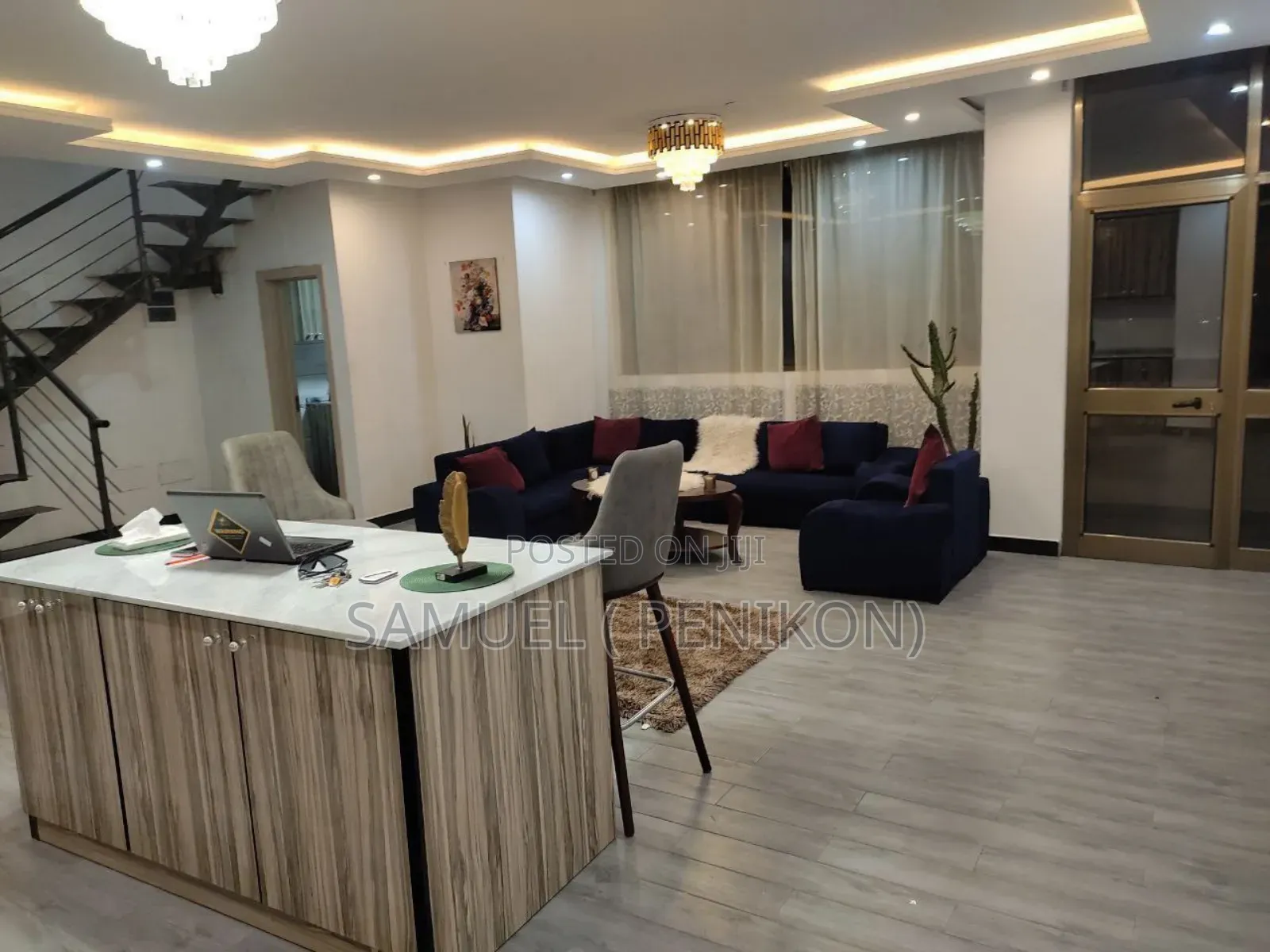 Furnished 3bdrm Duplex in Luxury Apartment, Yeka for rent
