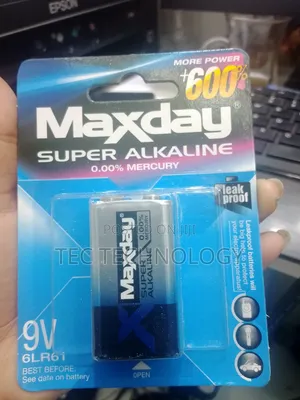 Photo - 9v Battery Maxday