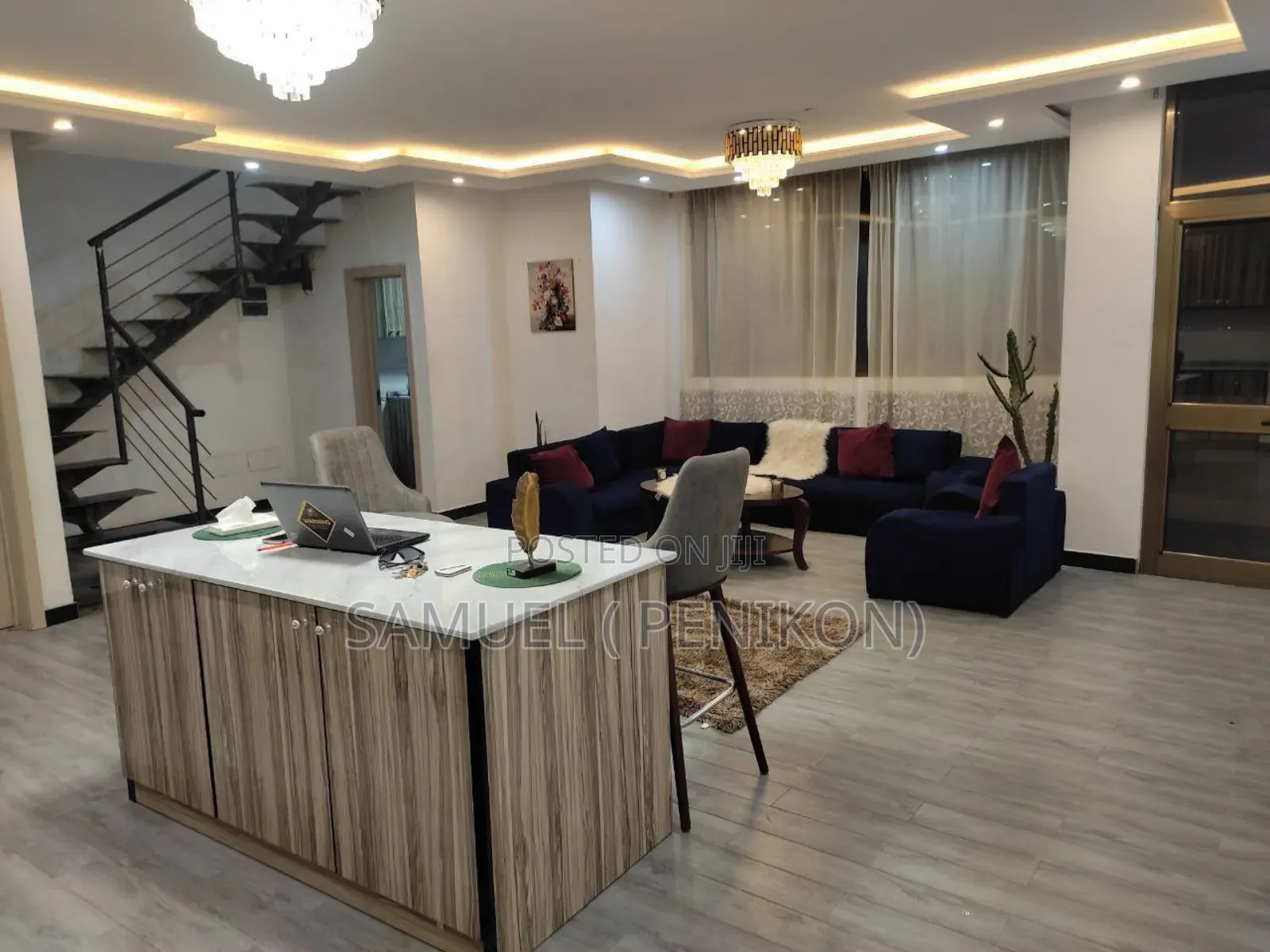 Furnished 3bdrm Duplex in Luxury Apartment, Yeka for rent
