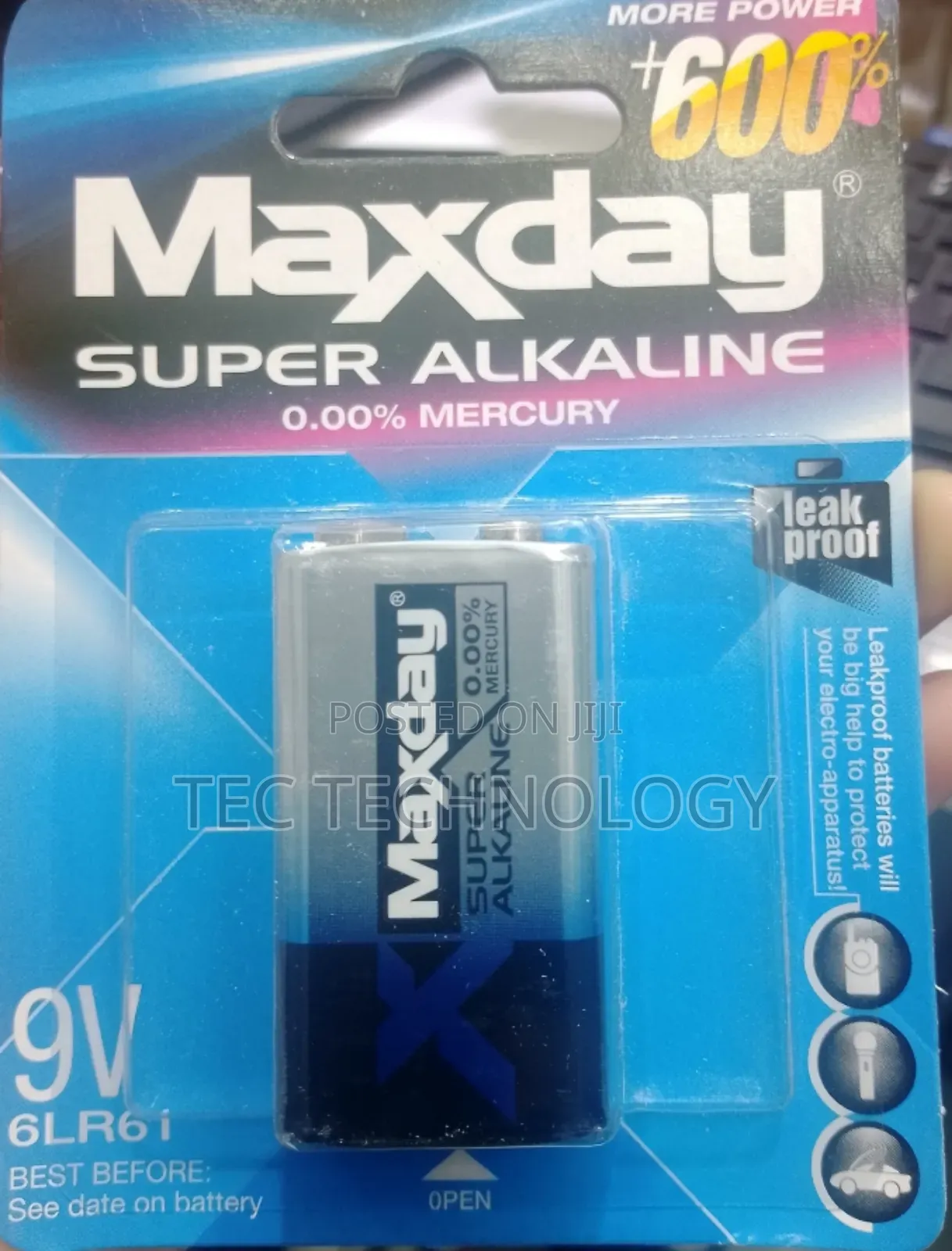 9v Battery Maxday