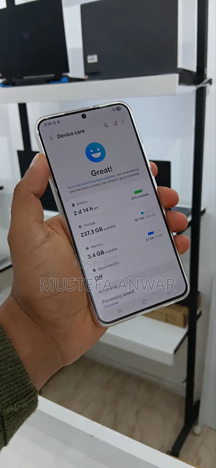 New Samsung Galaxy S22+ 5G 256 GB Pink