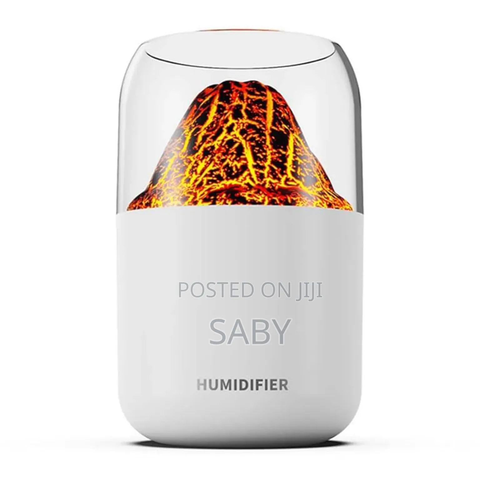 Pplastic Cylindrical Volcano Room Humidifier Diffuser 