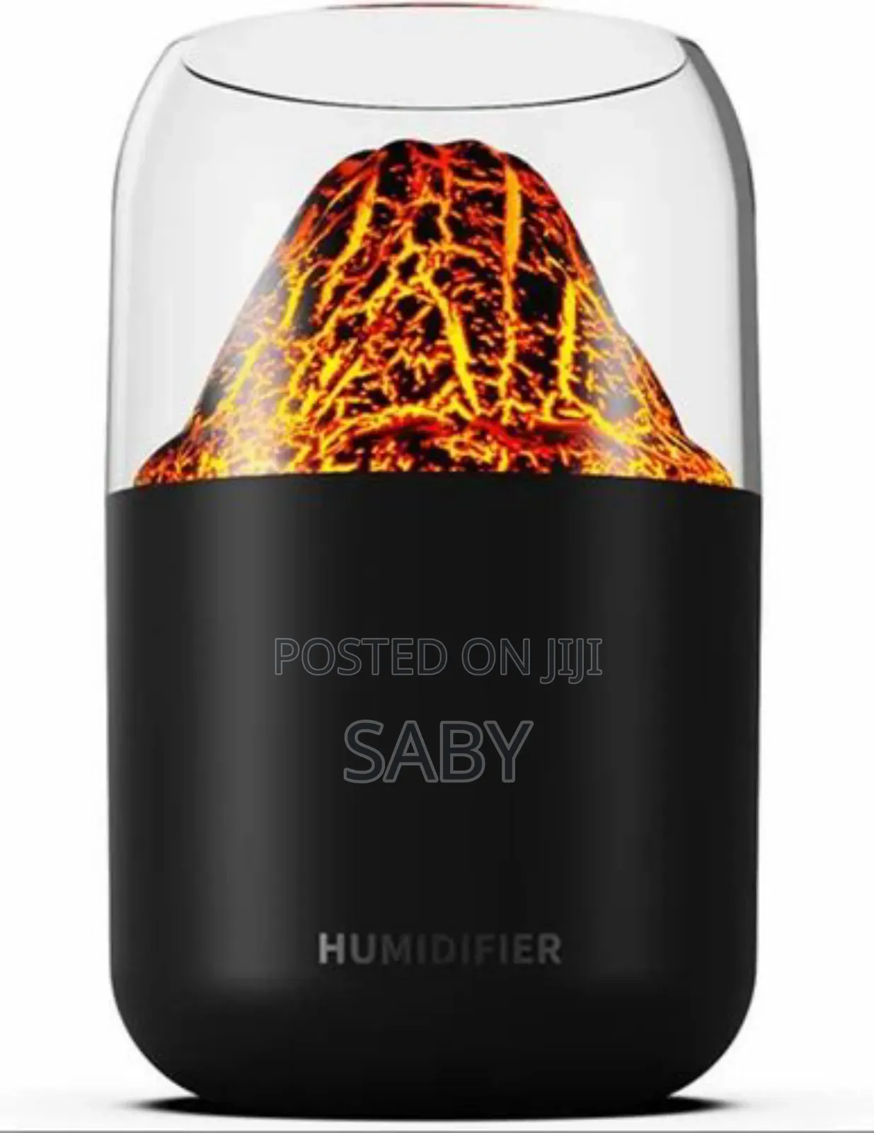 Pplastic Cylindrical Volcano Room Humidifier Diffuser 